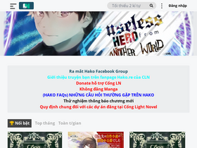 'docln.net' screenshot