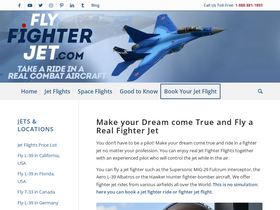 flyfighterjet.com