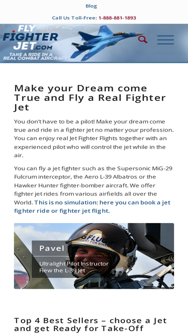 flyfighterjet.com