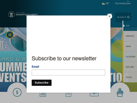 'montgomeryal.gov' screenshot