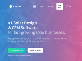 'getpylon.com' screenshot