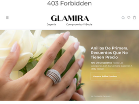 'glamira.com.mx' screenshot