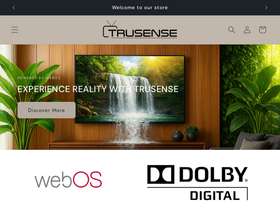 trusense.in homepage screenshot