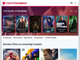 'papystreamings.com' screenshot