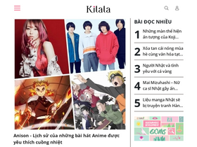 'kilala.vn' screenshot