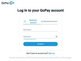 account.gopay.com