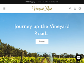 vineyardroad.com.au homepage screenshot