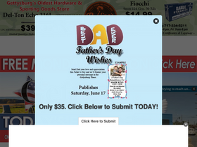 'gettysburgtimes.com' screenshot