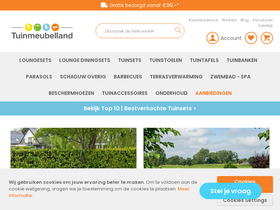 'tuinmeubelland.nl' screenshot