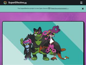 'supereffective.gg' screenshot