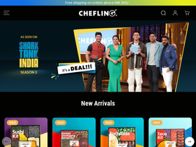 Chefling website screenshot