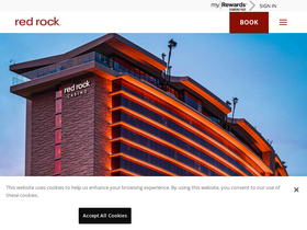 'redrockresort.com' screenshot