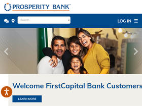 'prosperitybankusa.com' screenshot