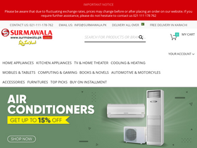 Surmawala Website website screenshot