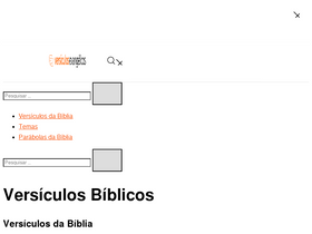 'versiculosevangelicos.com' screenshot