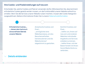 'rwe.com' screenshot