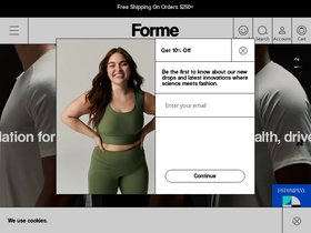 forme.science website screenshot