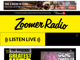 'zoomerradio.ca' screenshot