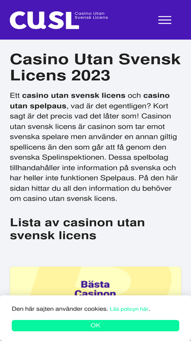 Emta Casino – En Recension för Svenska Spelare