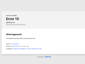 'tgifridays.es' screenshot