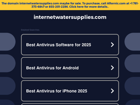 internetwatersupplies.com