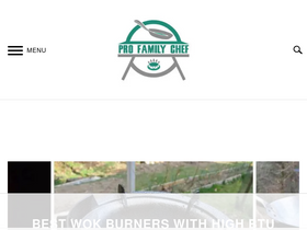 'profamilychef.com' screenshot