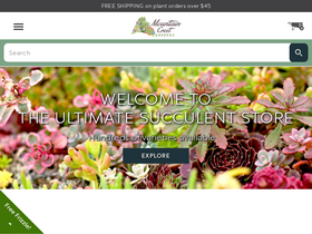 'mountaincrestgardens.com' screenshot