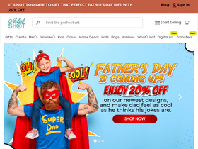 'artistshot.com' screenshot