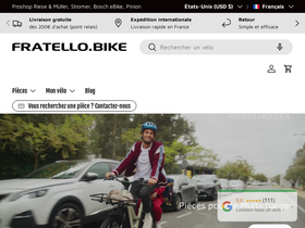 Fratello homepage screenshot