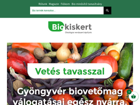 'biokiskert.hu' screenshot