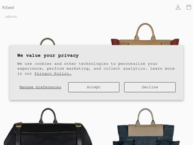 actawl.it homepage screenshot