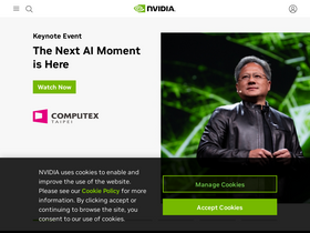 'nvidia.in' screenshot