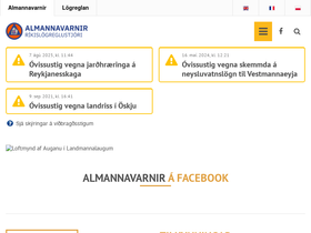 almannavarnir.is
