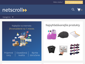 'netscroll.sk' screenshot