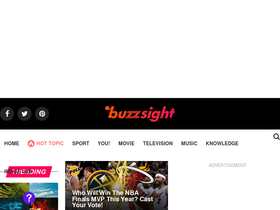 'buzzsight.co' screenshot