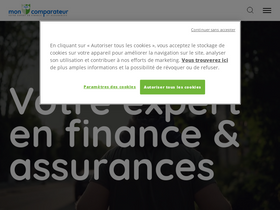 'mon-comparateur.fr' screenshot