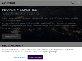 'carterjonas.co.uk' screenshot