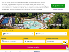 'vacansoleil.nl' screenshot