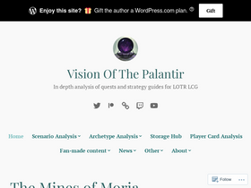 'visionofthepalantir.com' screenshot
