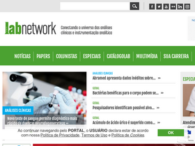 'labnetwork.com.br' screenshot