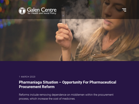 'galencentre.org' screenshot