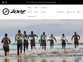 'zootsports.com' screenshot