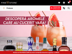 'finestore.ro' screenshot