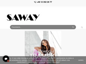 'saway.pl' screenshot