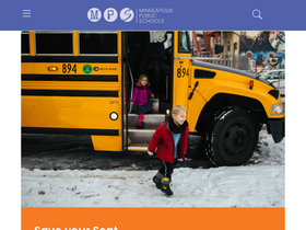'mpls.k12.mn.us' screenshot
