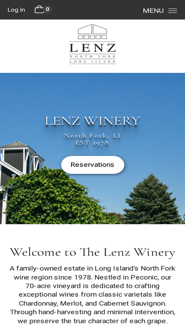 lenzwine.com