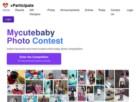 'mycutebaby.in' screenshot