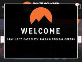 'whitemountainknives.com' screenshot