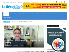 'le-republicain.fr' screenshot