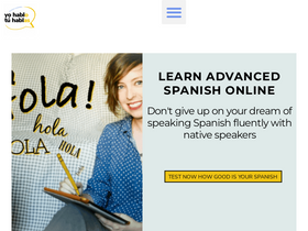 'yohablotuhablas.com' screenshot